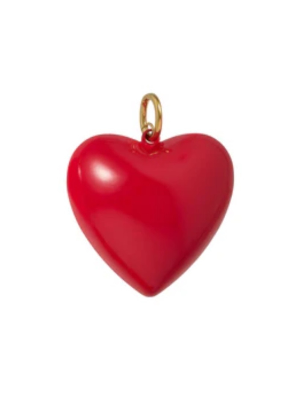 Roxanne Assoulin The Big Puffy Heart Charms Red Charm